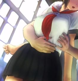 スタイルの良い成長期の娘は学校でじゃれ合いが止まらない！ここから始まる学園ストーリーもありかも‥