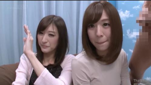 【マジックミラー号】人妻２人組　旦那いるけどちょっとフェラだけしてほしいんだけど。。。久々の手マンでぐちょぐちょお●んこ