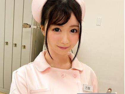 【素人】小悪魔ナースに誑かされパイパンローションぬるぬるで全身擦り合いSEX！