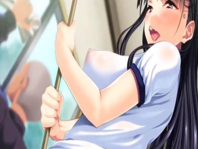 黒髪ロングの女の子がかわいい♡体操服きてパンパンなおっぱい協調してるｗｗｗツンとたった乳首もまたエロくていい///