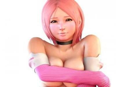 【3DCG】触手エイリアンの凌辱地獄ｗｗピンク髪の美少女が宇宙船で逃げられない【膣内射精】