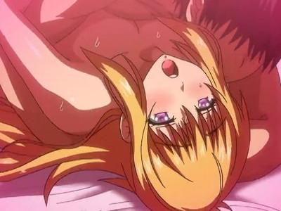 《おっぱい》可愛い金髪美女をベッドで淫らに合体セックス♡ガン突きピストンしまくって種付けぶっかけ！！