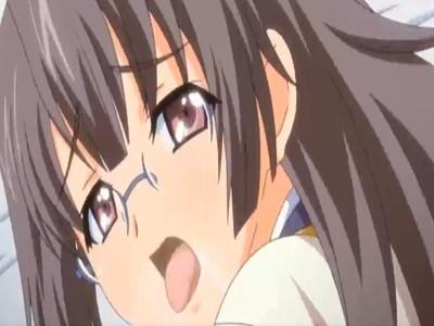 【淫乱美少女】眼鏡姿のかわいい女子高生と部屋で二人きりになって何もしないわけがなく...中出しセックス！