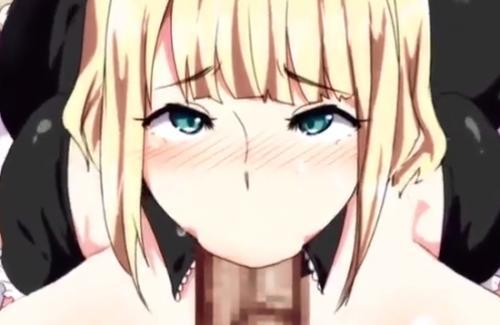 【人妻】可愛い童顔メイドが喉奥までチンポを咥えてじゅぽじゅぽフェラチオご奉仕してくれる♡