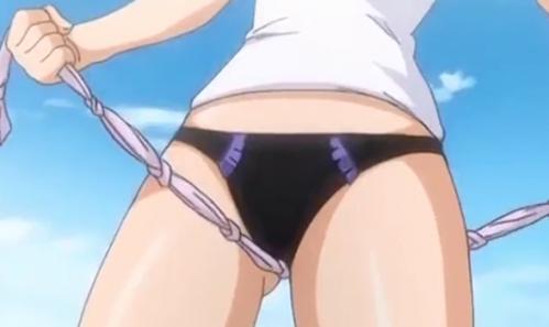 【学園もの】ブルマ越しにクリマンコを自ら刺激して気持ち良すぎて腰がビクビク跳ねて感じまくっちゃう♡♡