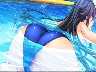 水泳の練習をしていた美女がバイブを入れられそのまま二穴挿入で中出しされてしまう