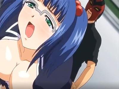 マスクを着けた男に捕まってしまい美女がガン突きSEXでイカされまくる！