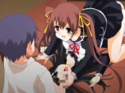 《爆乳》勃起肉棒に興奮して襲い掛かるビッチな女子校生たち♥襲われて順番に子種ザーメンを種付けしていく！！