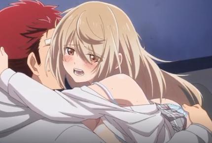 【巨乳】大人しそうな美少女は実は淫乱ビッチな女の子だった…♡♡