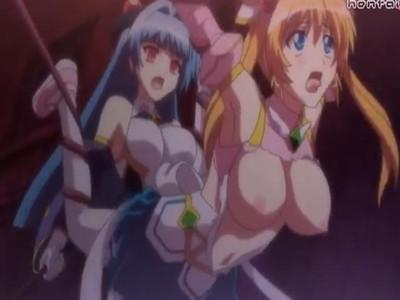 《巨乳》敵側に寝返ったデカパイ妹に凌辱レイプされちゃう魔法少女！妹のふたなりちんぽで近親レズファック責めでアヘ顔堕ち！！