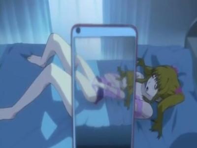 《エロアニメ》キモデブ男に媚薬を盛られた美少女が自室で激しくオナニーしちゃう！！撮られてるのに気づかず夢中で弄くる♡