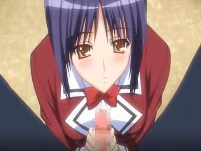 ウルウル上目遣いで見つめるその瞳がヤバい♡頬赤らめながら丁寧ににぎにぎしながらフェラしてくれてかわいすぎる///