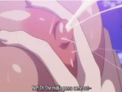 《エロアニメ》ビッチギャルと野外で発情セックス！！爆乳おっぱいを鷲掴みにしたら濃厚母乳ミルクがスプラッシュ！！