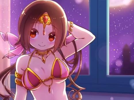 【サキュバス】アラビアン風コスの巨乳童顔美少女妹と変態絶倫兄貴が近親相姦セックスで大量ザーメン種付けしちゃう！！