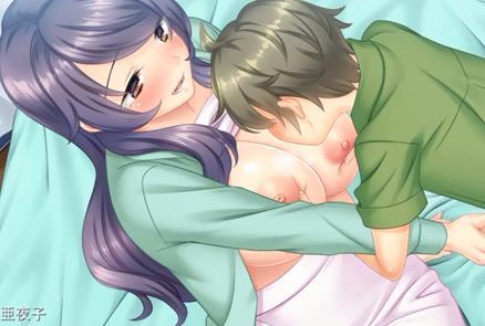 【フェラ】巨乳色白お姉さんが可愛いショタボーイからおっぱい乳首を揉まれ吸われて大興奮しちゃう♡