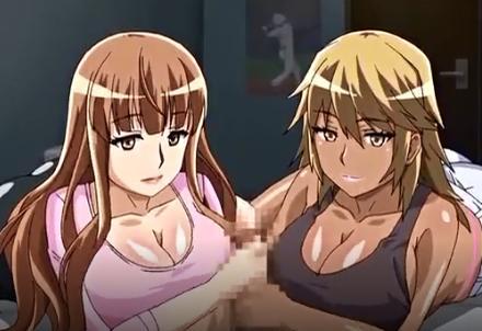 【淫乱】淫乱ビッチな黒ギャルお姉さんたちから寝ている間に襲われて朝立ち勃起チンポをご奉仕&中出しセックス！！