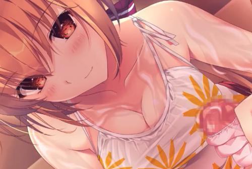 【美女】巨乳美女から手コキされたっぷりチンポ扱かれ気持ち良すぎて我慢汁&ザーメン大量発射！！