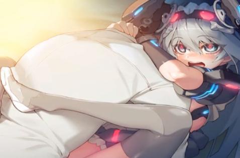 【対魔忍】巨乳美少女がだいしゅきホールドで膣奥までチンポ挿入されてアヘ顔イキしまくっちゃう！！