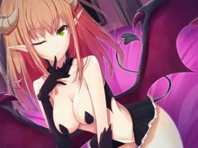 《おっぱい》ビッチなサキュバス娘が欲情してオナサポエッチに…♡エロマンコにたっぷり濃厚ザーメンを搾り取るよ(^^)