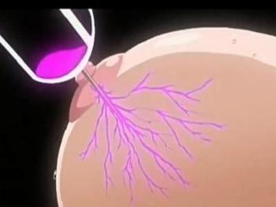 「キメセク」直接乳腺に媚薬注入＆触手チンポでマンコを犯されるボテ腹爆乳美女！子宮が疼いて出産寸前でアクメ！