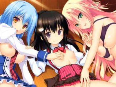 《ハーレム》可愛いロリ美少女3人をやりたい放題♥ロリに純情にエロお姉さんと大中小のおっぱいに囲まれ幸せ快楽^_^