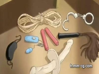 《エロアニメ》大量のSMグッズを持っているド変態弟！！デカパイお姉ちゃんに使って快楽責めにしてメス堕ちに…♡