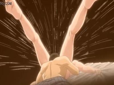 《ビッチ》魅惑ボディのおばさんのエロマンコにクンニ舐め！！若い男に責められてイキ狂って潮吹き大噴射！！