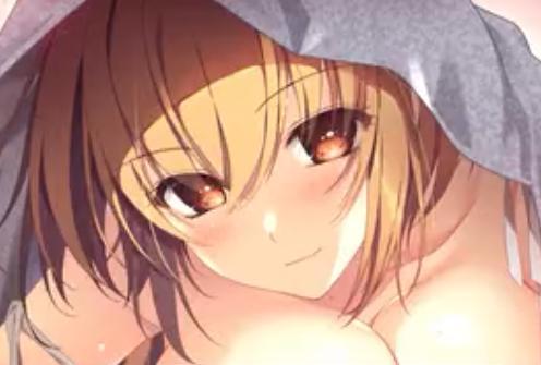 【美少女】淫乱ビッチな巨乳美女が布団に潜り込んで濃厚パイズリフェラでたっぷりご奉仕される♡