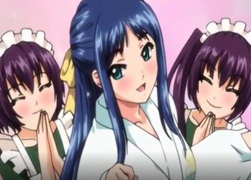 【巨乳】可愛い女の子達と濃厚セックス出来ちゃう！？勃起チンポをペロペロフェラされて我慢できずにザーメン発射！！