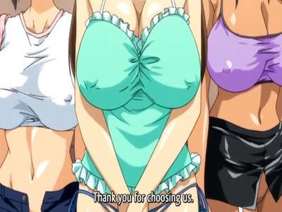 《エロアニメ》ここはハーレムパラダイス島！！好みの美少女たちを指名して淫乱乱交種付けファックしまくる^_^