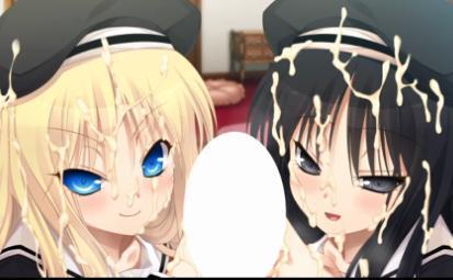 【貧乳】淫乱痴女なロリっ子美少女達が大人チンポでたっぷりご奉仕されて顔面にザーメンぶっかけられ白濁液まみれに♡♡