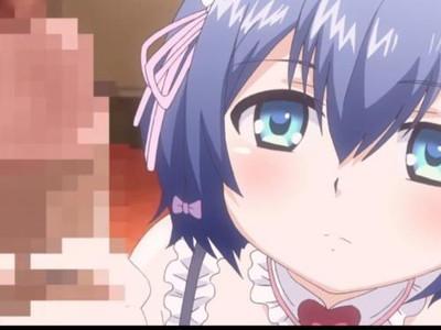 《爆乳》財政難で風俗国家に大変身！！姫もメイドもみ～んな性奴隷♡メイドの両手コキ! お顔にドピュ！