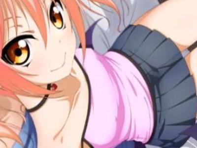 《つるぺた》貧乳美少女が上目遣いでえっち誘惑しちゃう♥ちらちら見えちゃう太ももに大興奮しちゃう(*´▽｀*)
