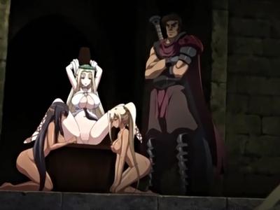 聖女さまがレズ奴隷に快楽調教される姿を見ているしかない女騎士！