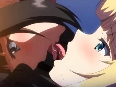 《エロアニメ》隠れビッチな姉妹たちを脅迫して種付けファックする兄貴！！快楽堕ちした姉妹たちが濃厚ベロチューキッス♥