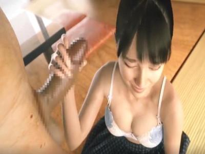 リアルすぎるｗｗｗ清楚な女の子がオジサンのチンポをなめなめ・・・・。最後は中出しまでされちゃう女の子がかわいい♡