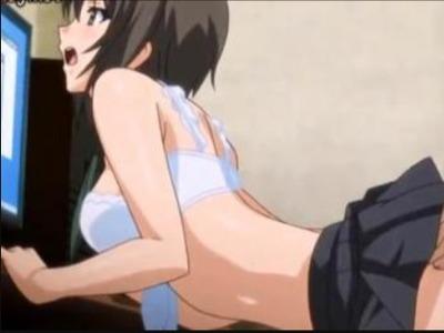 可愛いJKを制服着せたまま立ちバックで処女膜ぶちん！変態レズ痴女にマンペロされる姿をニヤニヤ眺めるオッサン二人