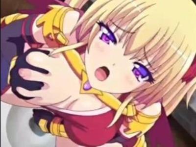 強気な女戦士は目隠し乳首責めでヨダレたらしてビクビクする淫乱ボディだった★こうなればマンコもアナルも挿れ放題！