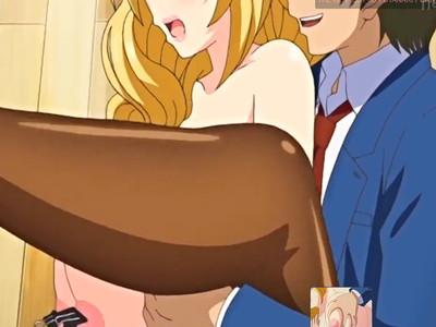 【レイプ】ストッキングびりびりにされてパンツ横ずらしで生ハメセックス！そのままたっぷり発射！
