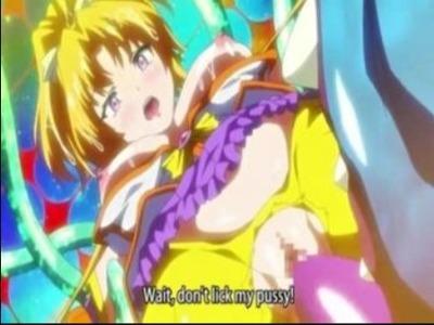 子宮の中で精子が暴れてるぅ♡巨乳JKが人類を救うために魔法少女になって触手に陵辱されてイキまくり♥