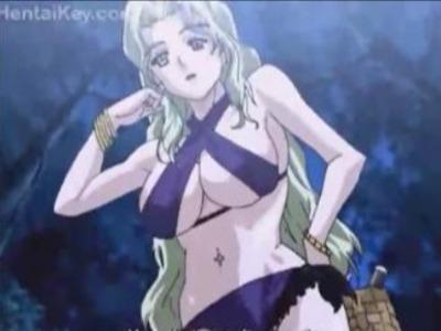 童貞を殺すビキニを着た美女はやっぱりエロい♥ニヤけた顔でデカマラおねだり青姦！