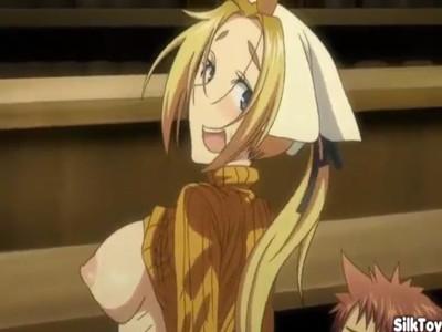 【おっぱい】でっかいおっぱいのケンタウロス娘のアナルをほじりまくってそのままずっぷり生挿入！