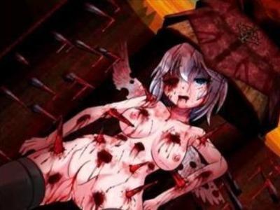 美少女を本物のアイアンメイデンで串刺しファックする陵辱フルコース