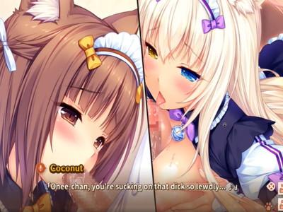 【Wパイズリ】やべえええええ！こんな可愛い猫耳っ子二人にWパイズリとか速攻出るわ！