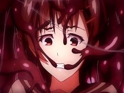 【触手レイプ】制服のしたはぬるぬるの触手！？女子高生のムチムチボディをまさぐっちゃう♡