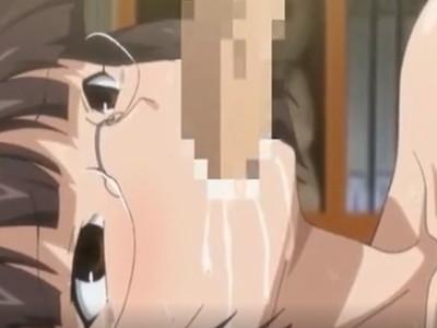 【フェラ】弱みを握られて、そのままぶっといチンポ口に無理やり突っ込まれる眼鏡美少女