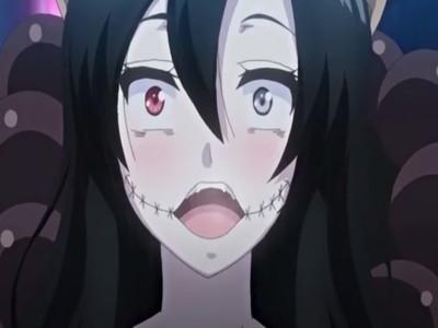 【口裂け女】口裂け女のでっかおっぱい揉みしだきながら、アヘ顔さらしてる化け物女に中出し！