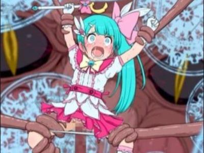 いやぁぁｌ！助けてえぇぇ♥激ロリ娘が触手に捕らわれ未発達マンコをモンスターチンポで千切れるほど犯される！