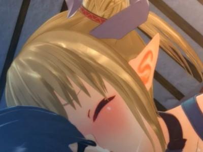 【中出し】スク水がエロい幼馴染彼女とのラブラブ中出しエッチ