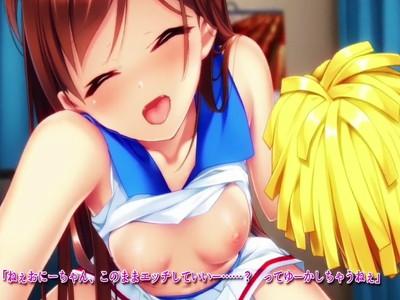 【チア】チアリーダーな女の子がボンボンで射精応援してくれる♡